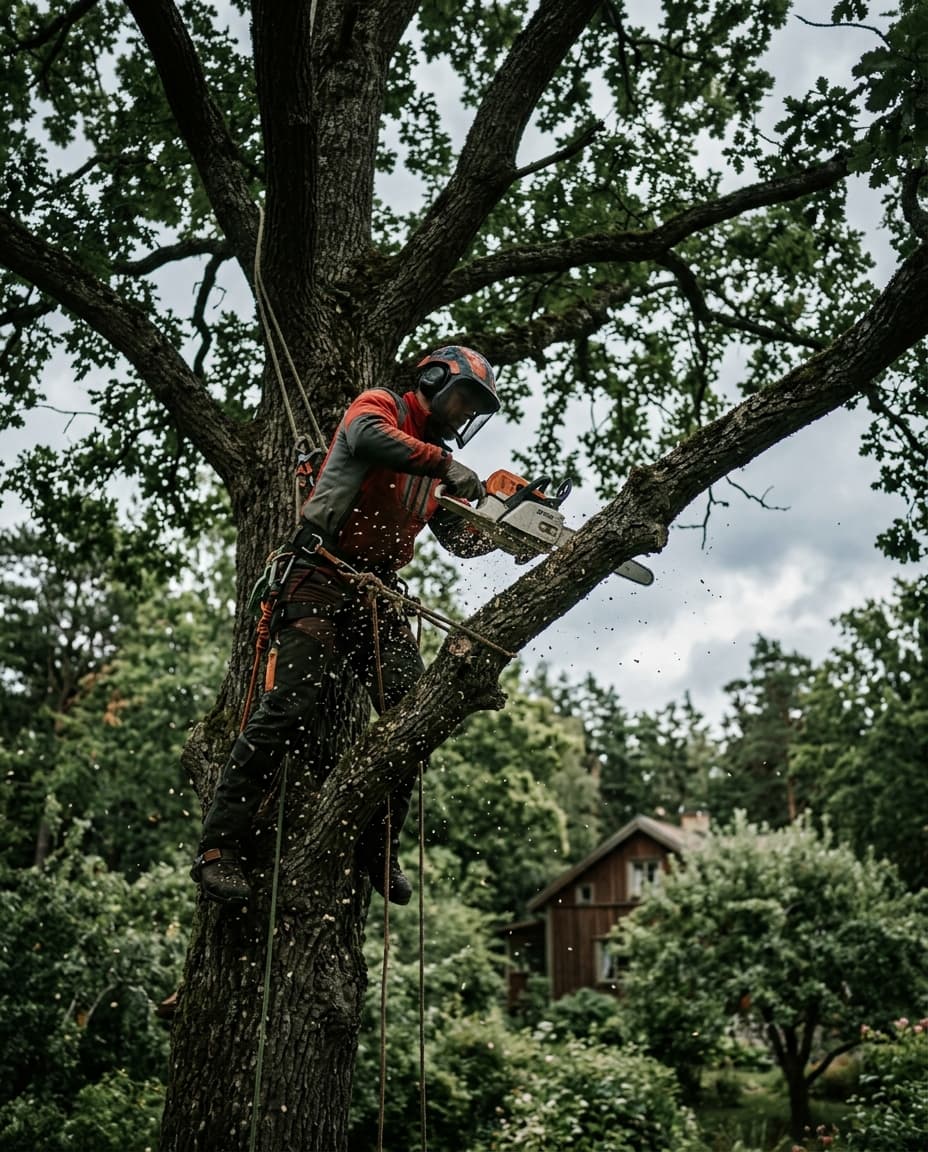 Trädfällning & trädtjänster